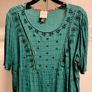 Bohemian style blouse